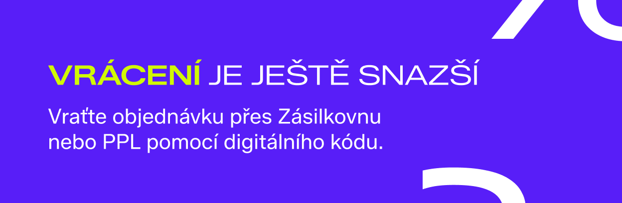 Vrácení je ještě snazší