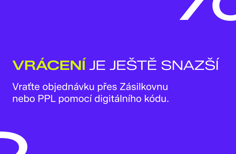 Vrácení je ještě snazší